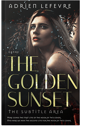 Pre Made Book Cover Cod Gray