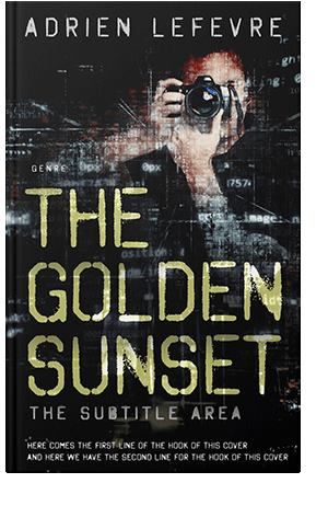 Pre Made Book Cover Coral Reef