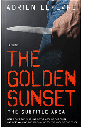 Pre Made Book Cover Red Damask