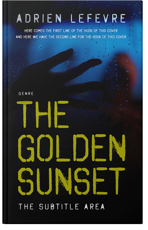 Front view of Premade Erotica Book Cover - Lemon Ginger