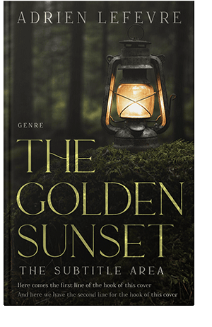 Pre Made Book Cover Rangoon Green