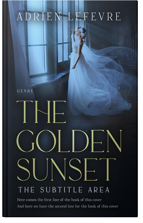 Front view of Premade Fantasy Book Cover - Mirage