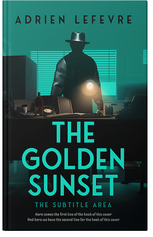 Front view of Premade Mystery & Thriller & Suspense Book Cover - Aztec