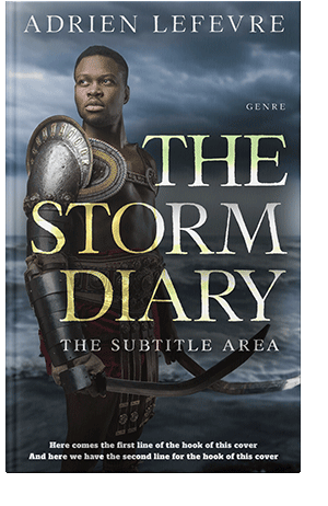 Pre Made Book Cover Outer Space