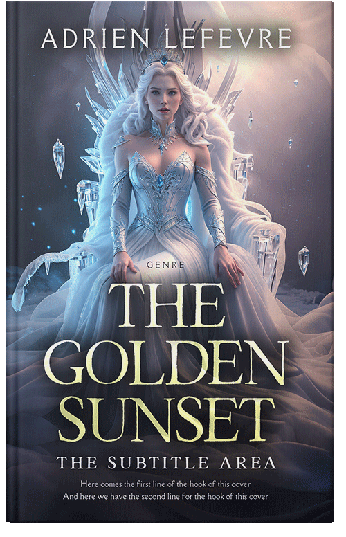 Front view of Premade Fantasy Book Cover - Tuna