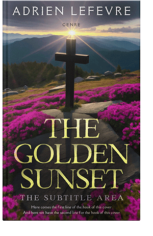 Pre Made Book Cover Thunder