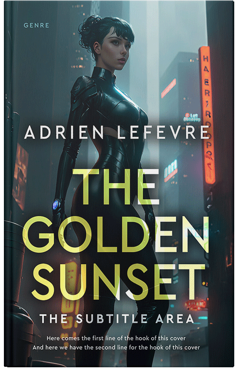 Front view of Premade Science Fiction Book Cover - Mirage