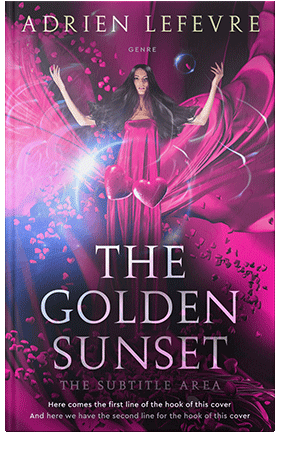 Pre Made Book Cover Livid Brown