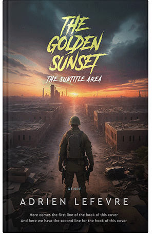 Premade Book Cover Thunder