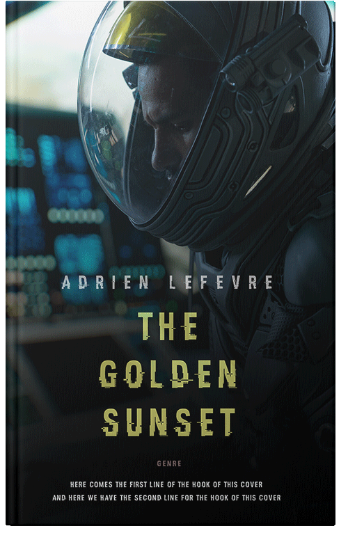 Front view of Premade Science Fiction Book Cover - Bunker