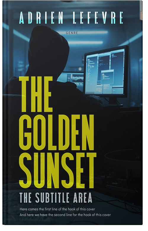 Front view of Premade Mystery & Thriller & Suspense Book Cover - Key Lime Pie