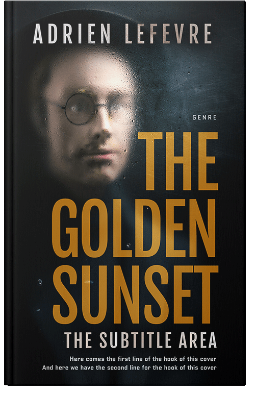 Front view of Premade Mystery & Thriller & Suspense Book Cover - Tussock