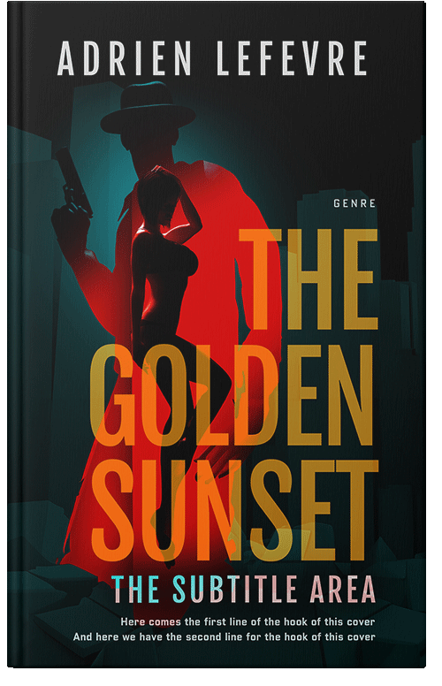 Front view of Premade Erotica Book Cover - Aztec