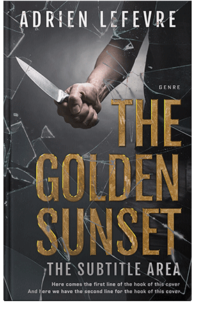 Pre Made Book Cover Shark