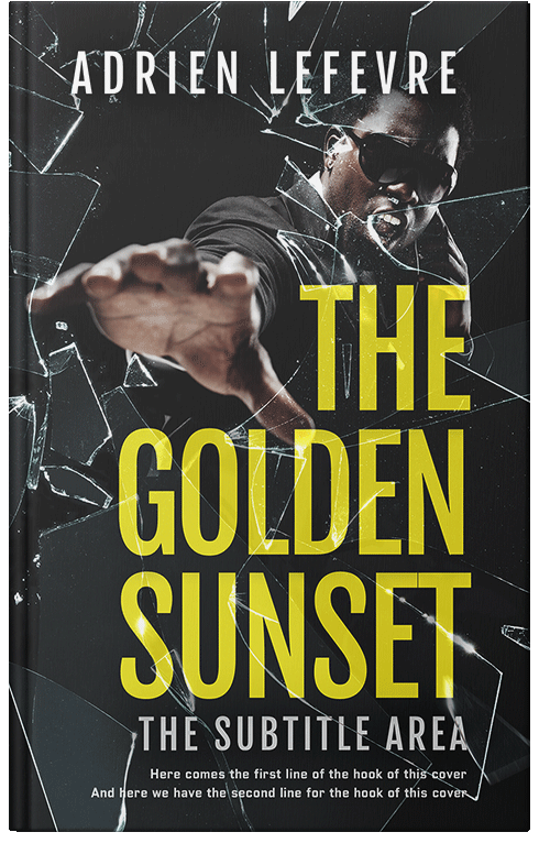 Front view of Premade Mystery & Thriller & Suspense Book Cover - Tacha