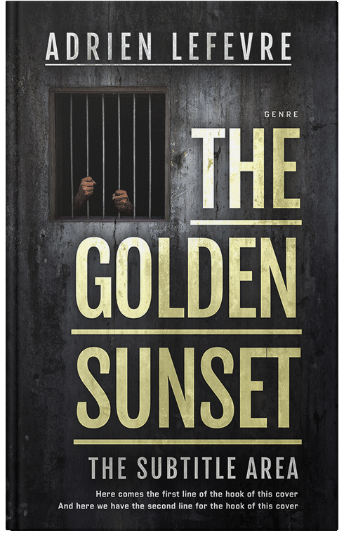 Front view of Premade Mystery & Thriller & Suspense Book Cover - Akaroa