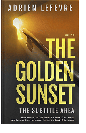 Pre Made Book Cover Bistre