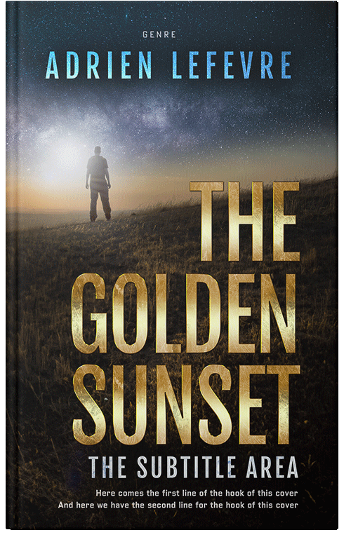 Front view of Premade Science Fiction Book Cover - Sorrell Brown