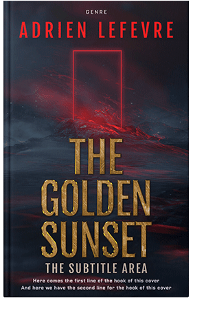 Pre Made Book Cover Cinder