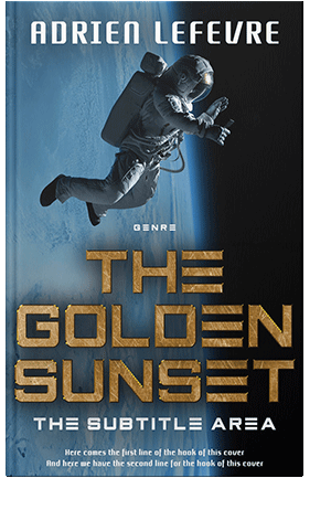 Pre Made Book Cover Mirage