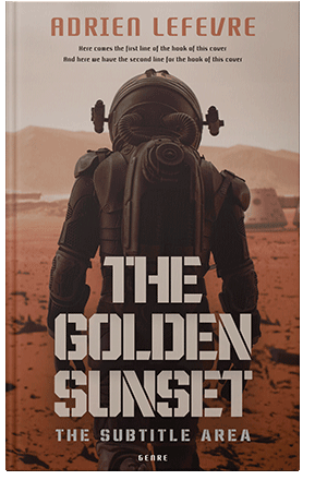 Pre Made Book Cover Night Rider