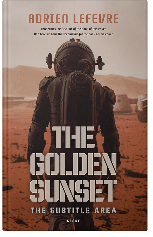 Front view of Premade Science Fiction Book Cover - Night Rider