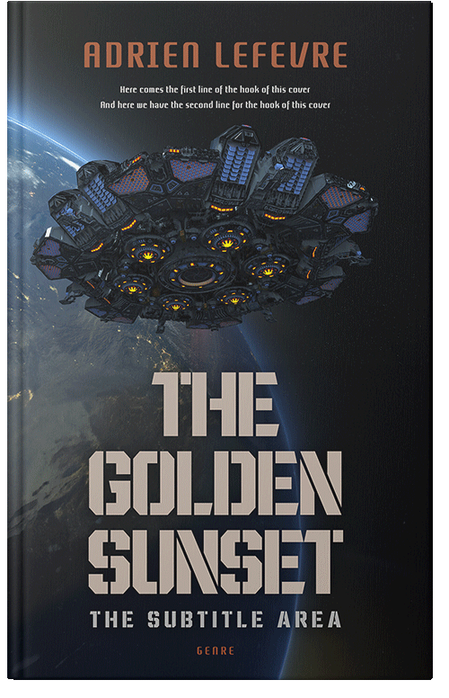 Front view of Premade Science Fiction Book Cover - Bunker