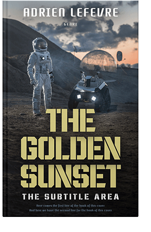 Pre Made Book Cover Yuma