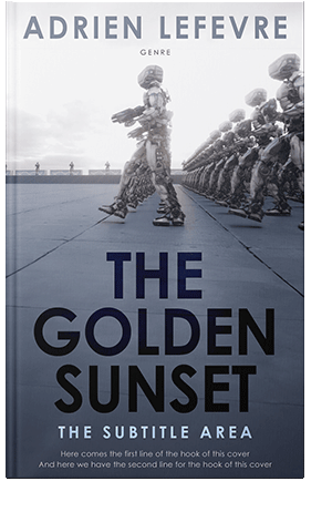 Pre Made Book Cover Shuttle Gray