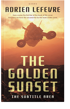 Pre Made Book Cover Night Rider