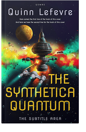 Pre Made Book Cover Ebony