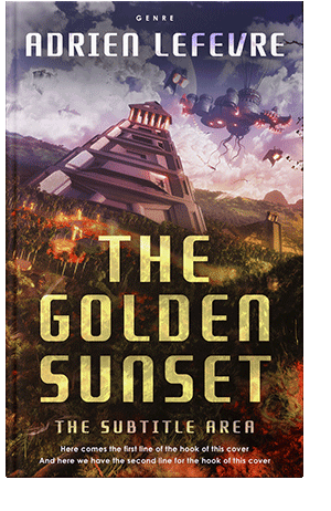 Pre Made Book Cover Brandy