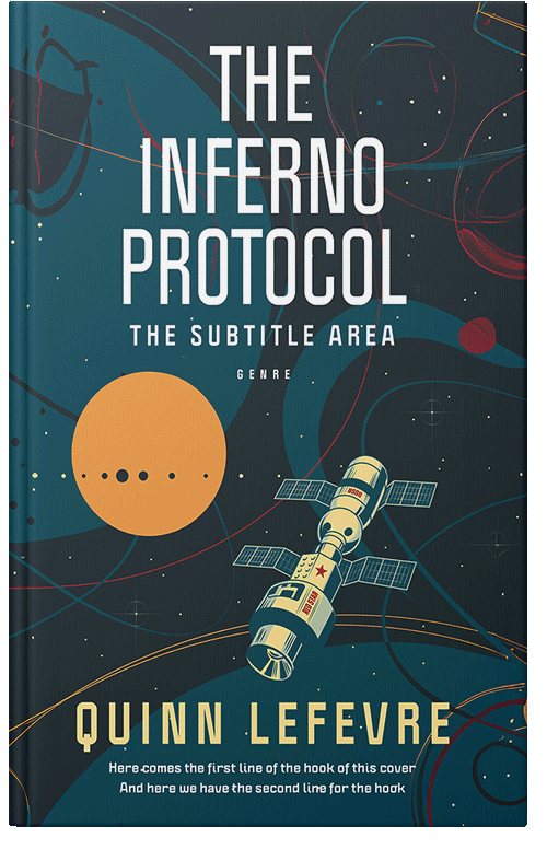 Front view of Premade Science Fiction Book Cover - Elephant