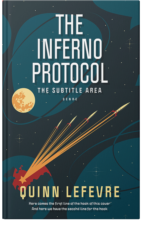 Front view of Premade Science Fiction Book Cover - Elephant