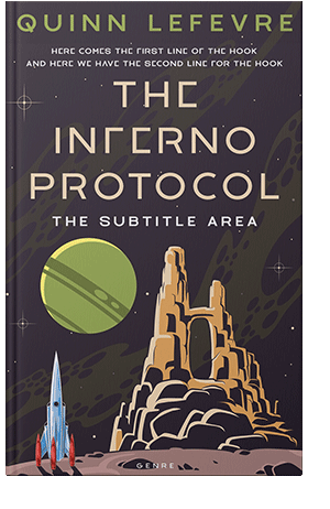 Pre Made Book Cover Thunder