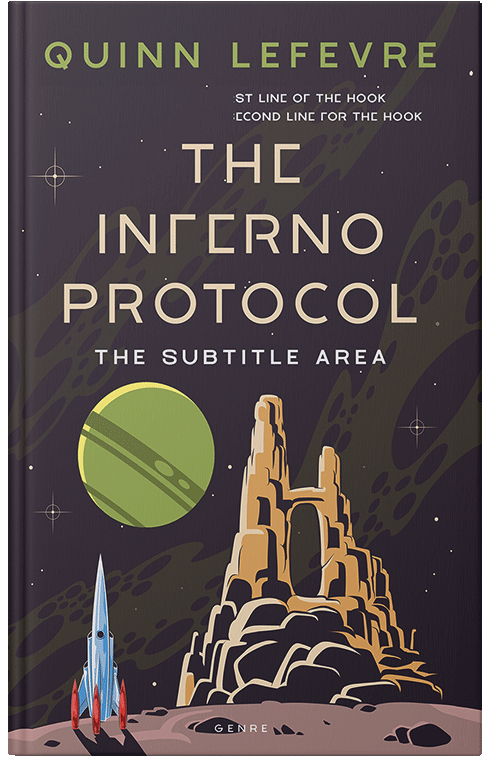 Front view of Premade Science Fiction Book Cover - Thunder