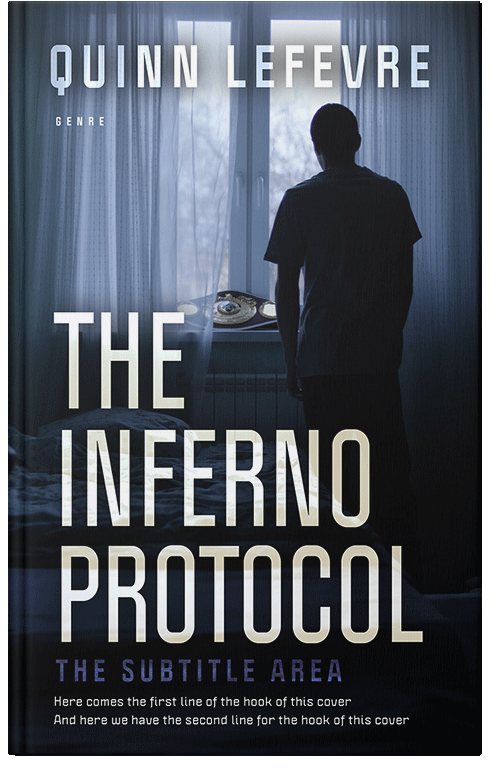 Front view of Premade Mystery & Thriller & Suspense Book Cover - Geyser