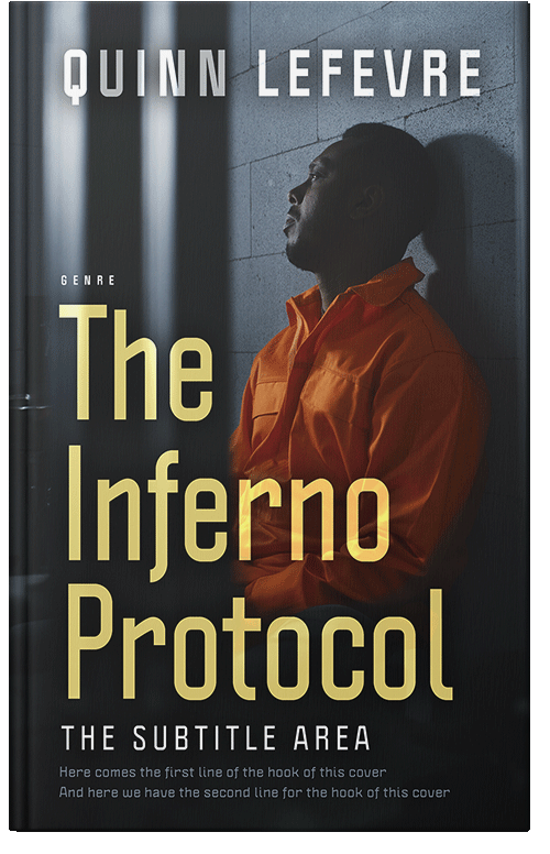 Front view of Premade Mystery & Thriller & Suspense Book Cover - Cod Gray