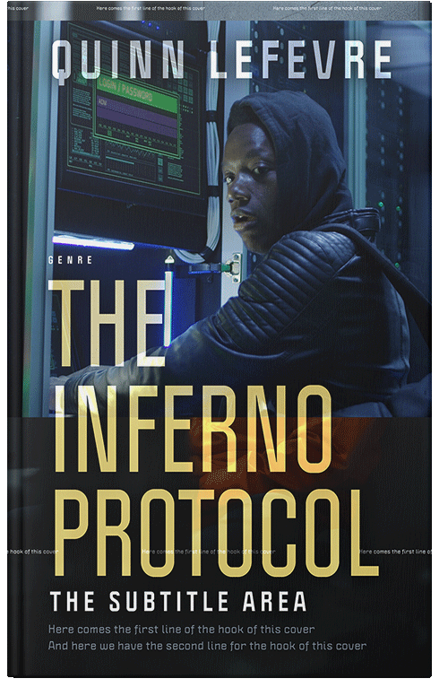 Front view of Premade Mystery & Thriller & Suspense Book Cover - Bunker