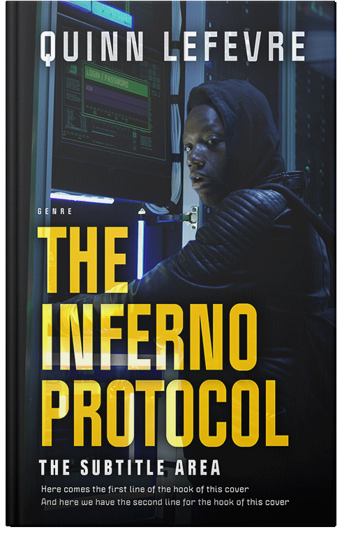 Front view of Premade Mystery & Thriller & Suspense Book Cover - Ronchi