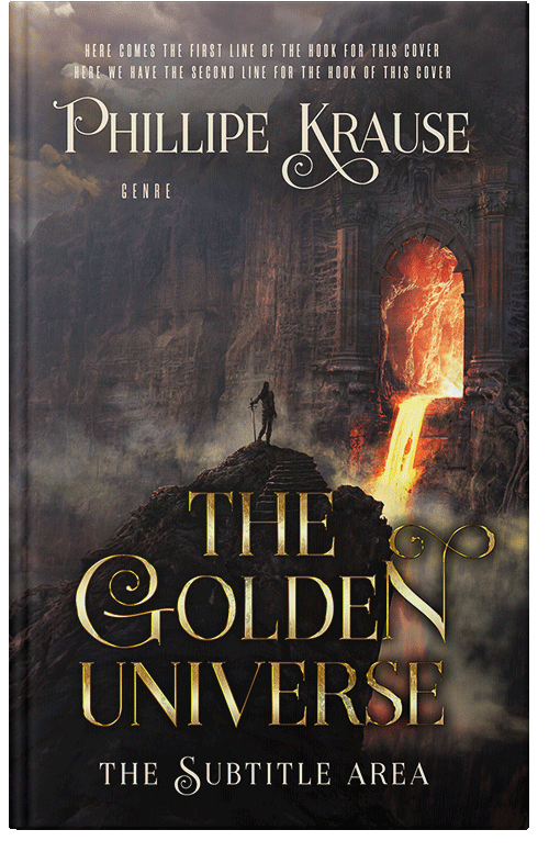 Front view of Premade Fantasy Book Cover - Dune