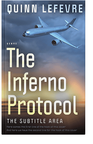 Pre Made Book Cover Shuttle Gray