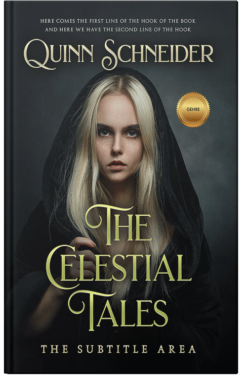 Front view of Premade Mystery & Thriller & Suspense Book Cover - Woodsmoke