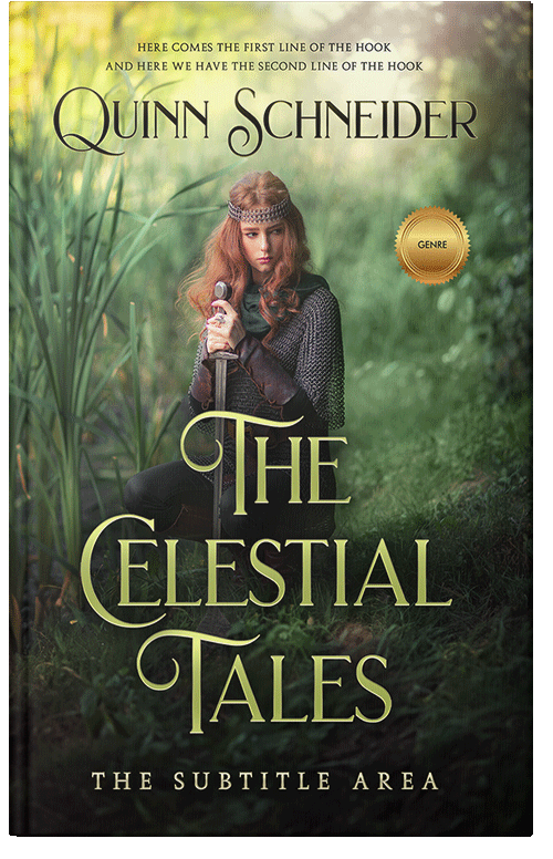 Front view of Premade Fantasy Book Cover - Rangitoto