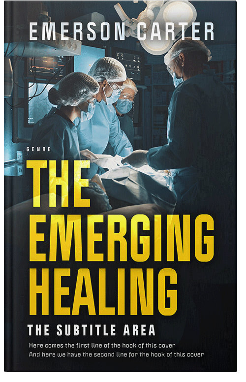 Front view of Premade Medical Book Cover - Wattle