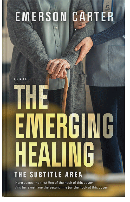 Front view of Premade Medical Book Cover - Kelp