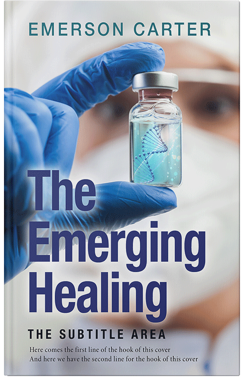 Front view of Premade Science & Nature Book Cover - Bay Of Many