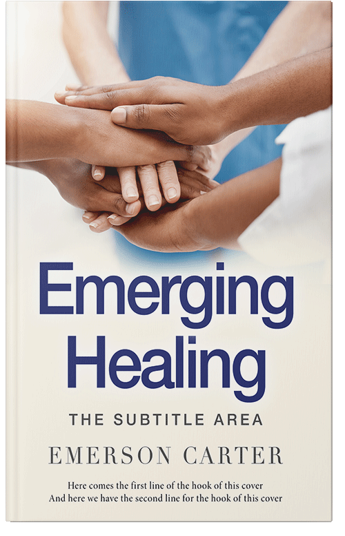 Front view of Premade Health & Mind & Body Book Cover - East Bay