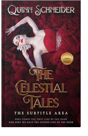 Pre Made Book Cover Aubergine