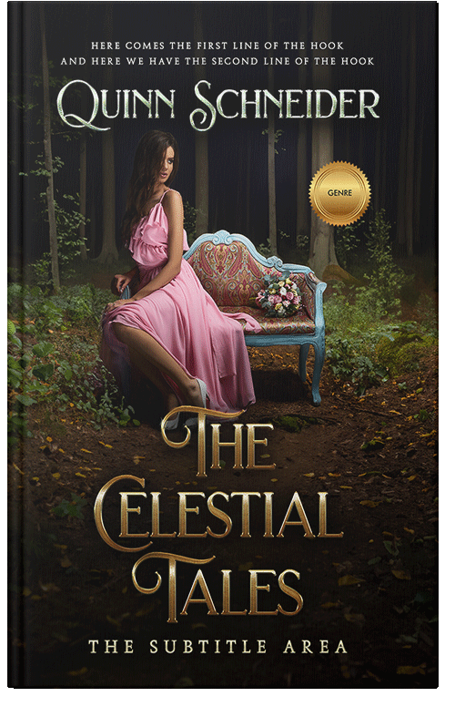 Front view of Premade Royal Romance Book Cover - Eternity